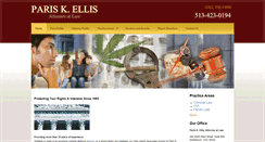 Desktop Screenshot of parisellis.com